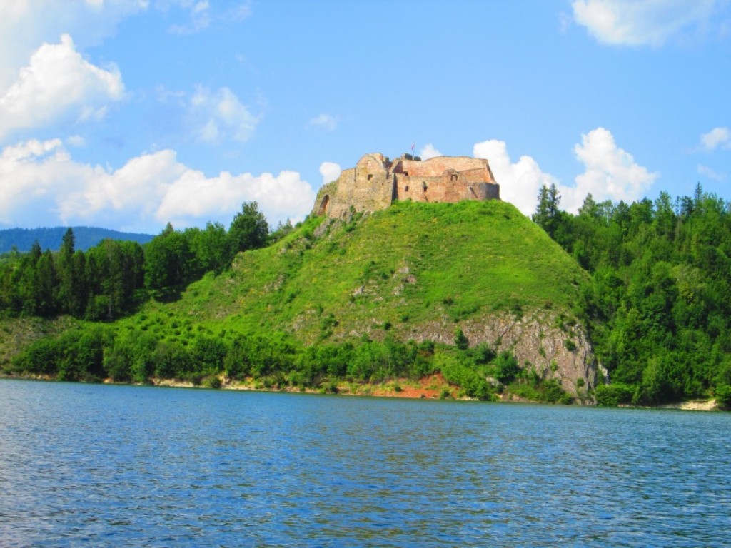 Zdjęcia: CZORSZTYN, PIENINY, ZAMEK NAD JEZIOREM, POLSKA Zdjęcia: CZORSZTYN, PIENINY, ZAMEK NAD JEZIOREM, POLSKA