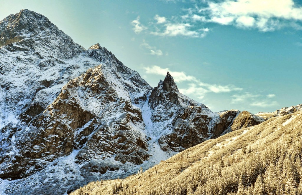 Zdjęcia: Morskie Oko widok na Mnicha, Moje Tatry, POLSKA Zdjęcia: Morskie Oko widok na Mnicha, Moje Tatry, POLSKA