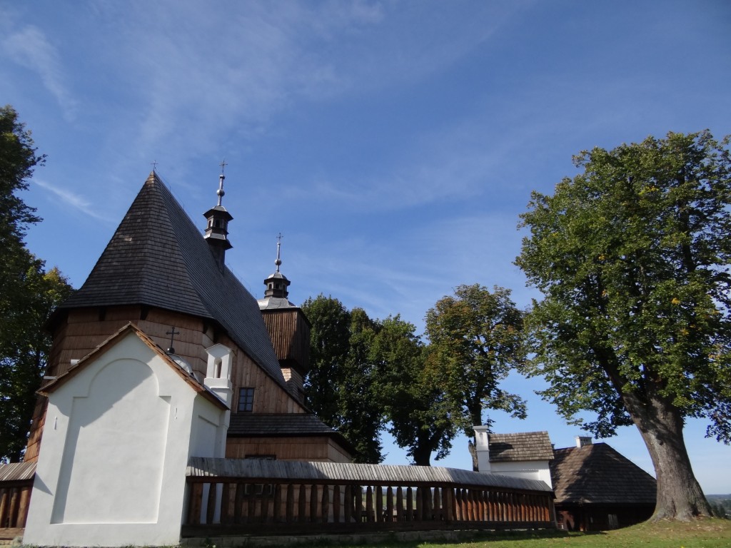 Zdjęcia: Blizne-I Szlak Architektury Drewnianej, Podkarpackie, Koścoiół pw.Wszystkich  Świętych  XVw., POLSKA Zdjęcia: Blizne-I Szlak Architektury Drewnianej, Podkarpackie, Koścoiół pw.Wszystkich  Świętych  XVw., POLSKA