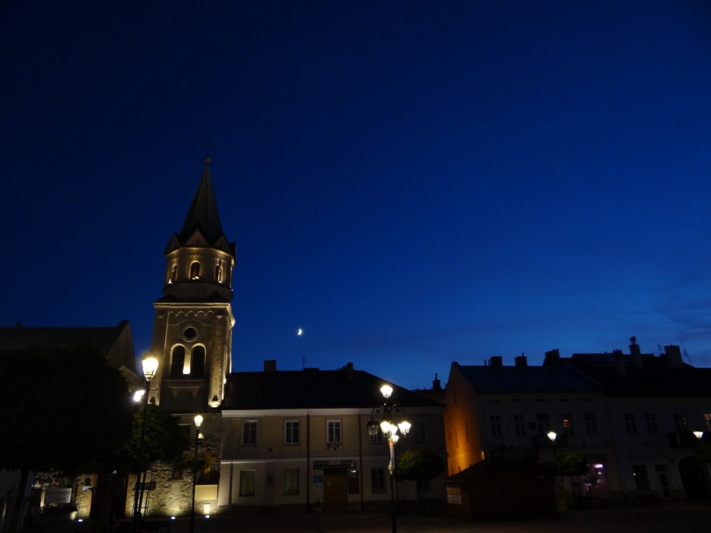 Zdjęcia: Sanok, Podkarpackie, Sanok nocą I, POLSKA Zdjęcia: Sanok, Podkarpackie, Sanok nocą I, POLSKA