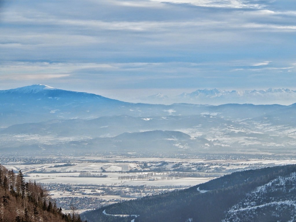 Zdjęcia: Klimczok, Beskidy, Panorama z Klimczoka, POLSKA Zdjęcia: Klimczok, Beskidy, Panorama z Klimczoka, POLSKA