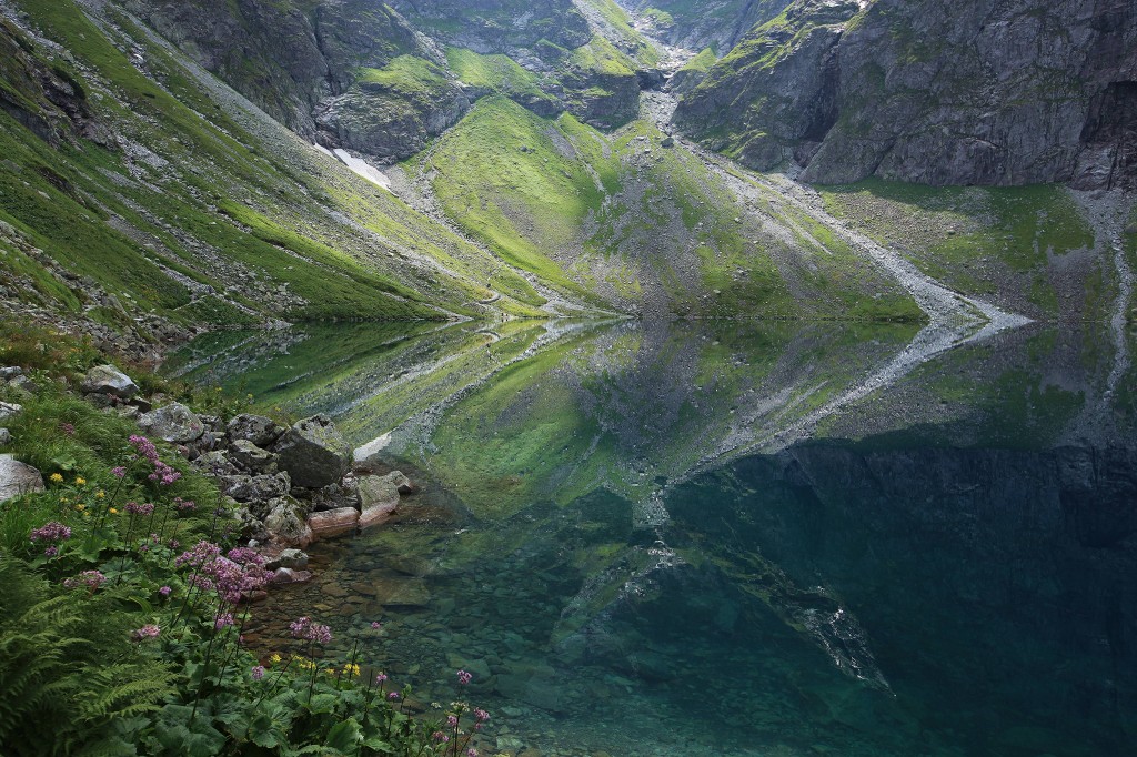 Zdjęcia: W drodze na Rysy, Tatry, Nad Czarnym Stawem pod Rysami, POLSKA Zdjęcia: W drodze na Rysy, Tatry, Nad Czarnym Stawem pod Rysami, POLSKA