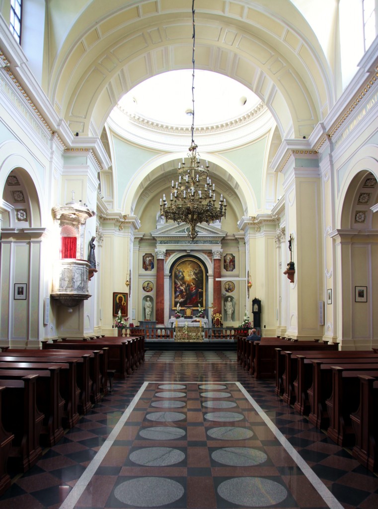 Zdjęcia: Wilanów, Warszawa, Kolegiata św. Anny, wnętrze, POLSKA Zdjęcia: Wilanów, Warszawa, Kolegiata św. Anny, wnętrze, POLSKA