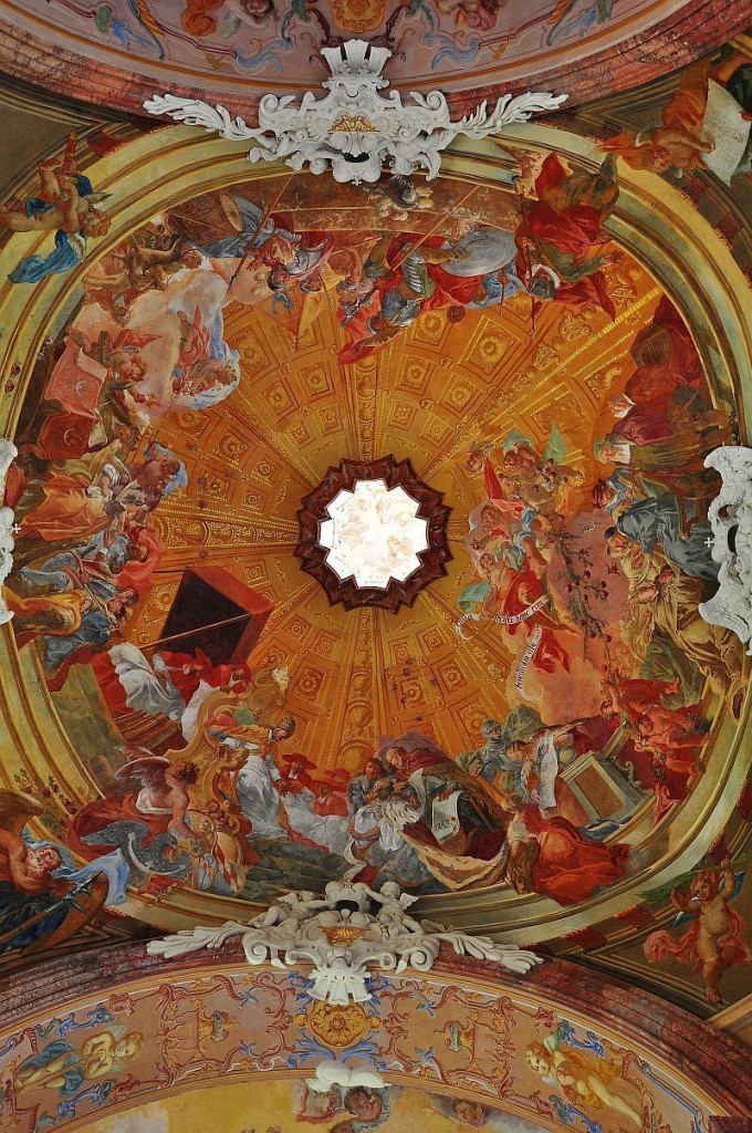 Zdjęcia: Krzeszów, Dolny Śląsk, Sklepienie, POLSKA Zdjęcia: Krzeszów, Dolny Śląsk, Sklepienie, POLSKA