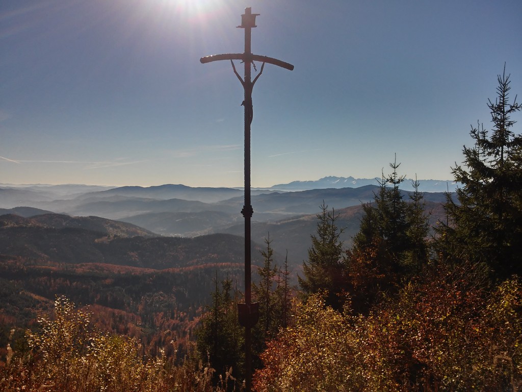 Zdjęcia: mogielnica, beskid wyspowy, Krzyż na Mogielnicy, POLSKA Zdjęcia: mogielnica, beskid wyspowy, Krzyż na Mogielnicy, POLSKA