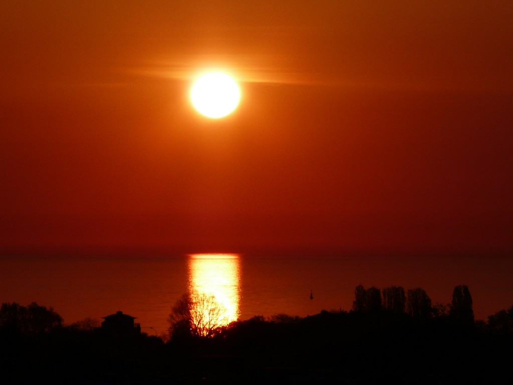 Zdjęcia: Gdańsk, Pomorskie, Wschód słońca, POLSKA Zdjęcia: Gdańsk, Pomorskie, Wschód słońca, POLSKA