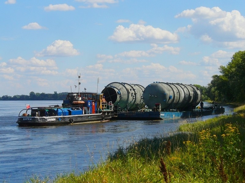 Zdjęcia: Ciechocinek, przystań, kujawsko pomorskie, Transport wielkich gabartów Wisłą, POLSKA Zdjęcia: Ciechocinek, przystań, kujawsko pomorskie, Transport wielkich gabartów Wisłą, POLSKA
