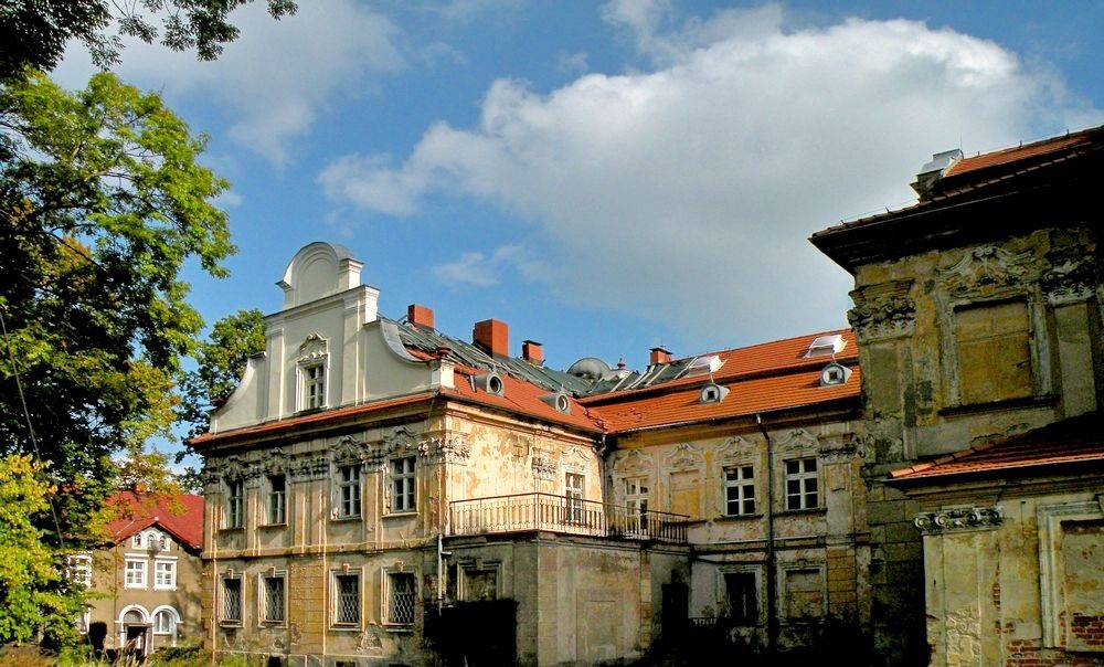 Zdjęcia: Turawa, opolskie, Niszczejący pałac, POLSKA Zdjęcia: Turawa, opolskie, Niszczejący pałac, POLSKA