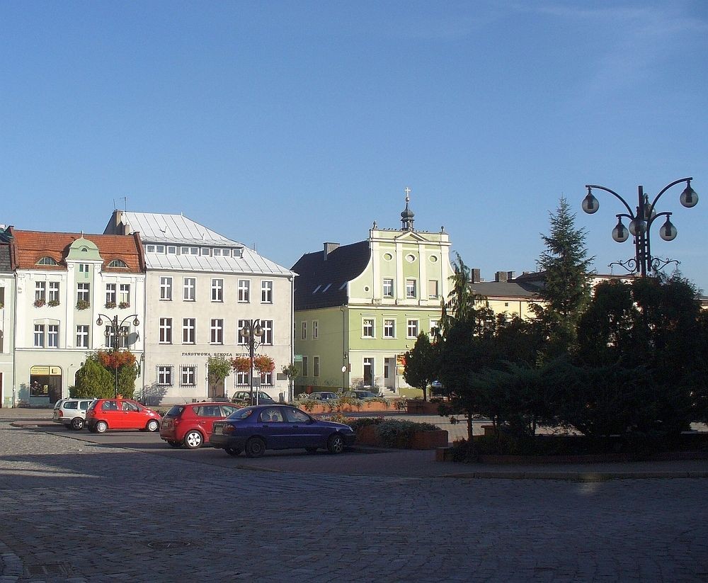 Zdjęcia: Krapkowice, opolskie, Fragment rynku, POLSKA Zdjęcia: Krapkowice, opolskie, Fragment rynku, POLSKA