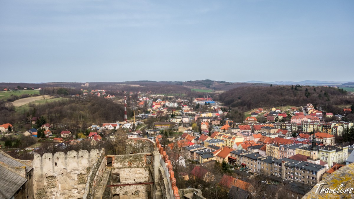 Zdjęcia: Bolków, Dolnośląskie, Widok z wieży zamkowej, POLSKA Zdjęcia: Bolków, Dolnośląskie, Widok z wieży zamkowej, POLSKA