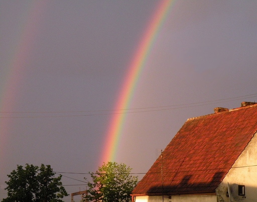 Zdjęcia: Opole, opolskie, Podwójna tęcza, POLSKA Zdjęcia: Opole, opolskie, Podwójna tęcza, POLSKA