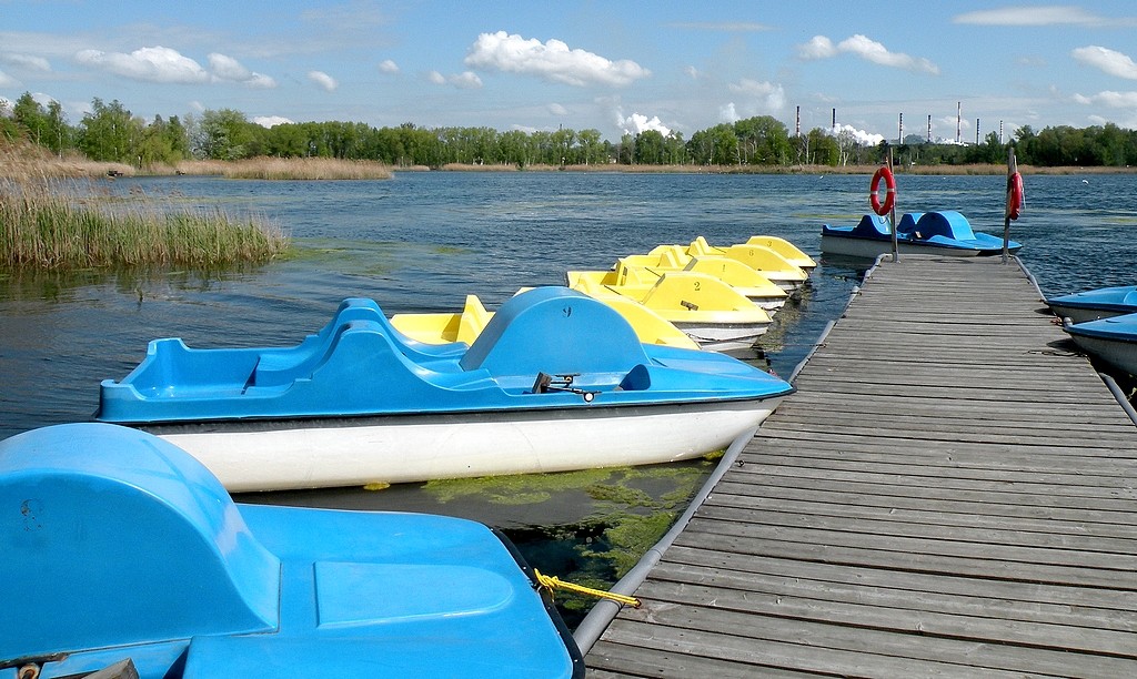 Zdjęcia: Januszkowice, opolskie, Widok z brzegu, na jezioro, POLSKA Zdjęcia: Januszkowice, opolskie, Widok z brzegu, na jezioro, POLSKA