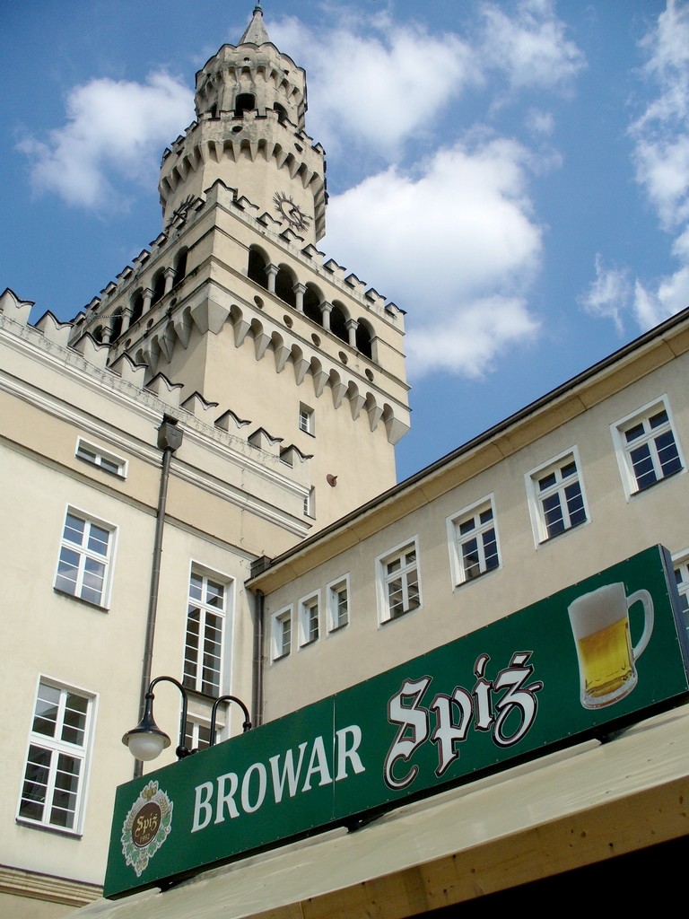 Zdjęcia: Rynek, opolskie, Wieża ratusza., POLSKA Zdjęcia: Rynek, opolskie, Wieża ratusza., POLSKA