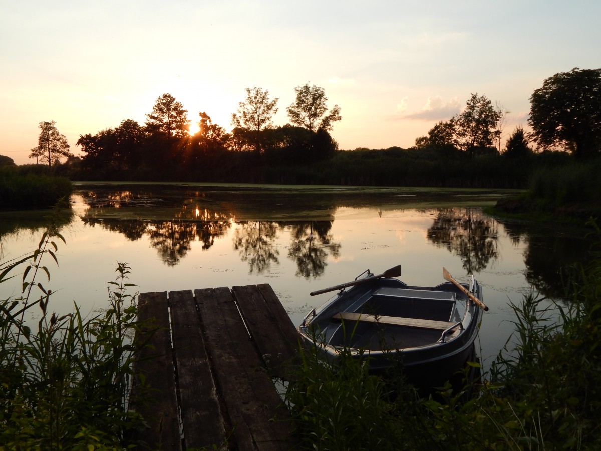 Zdjęcia: Trojanów, Mazowieckie, Letni wieczór, POLSKA Zdjęcia: Trojanów, Mazowieckie, Letni wieczór, POLSKA