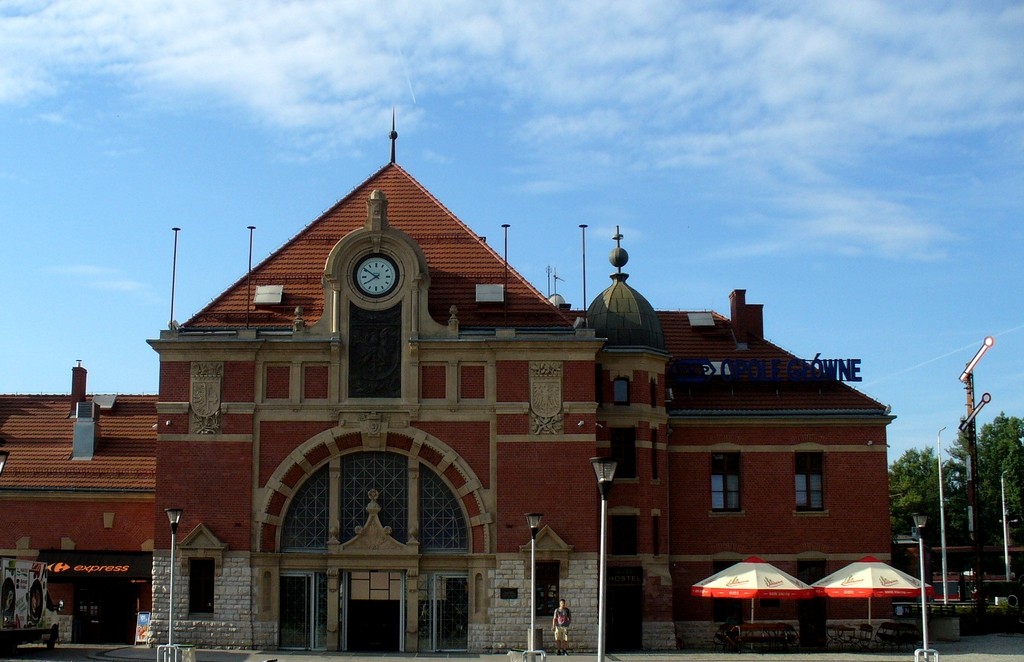 Zdjęcia: Opole, opolskie, Dworzec Opole Główne., POLSKA Zdjęcia: Opole, opolskie, Dworzec Opole Główne., POLSKA