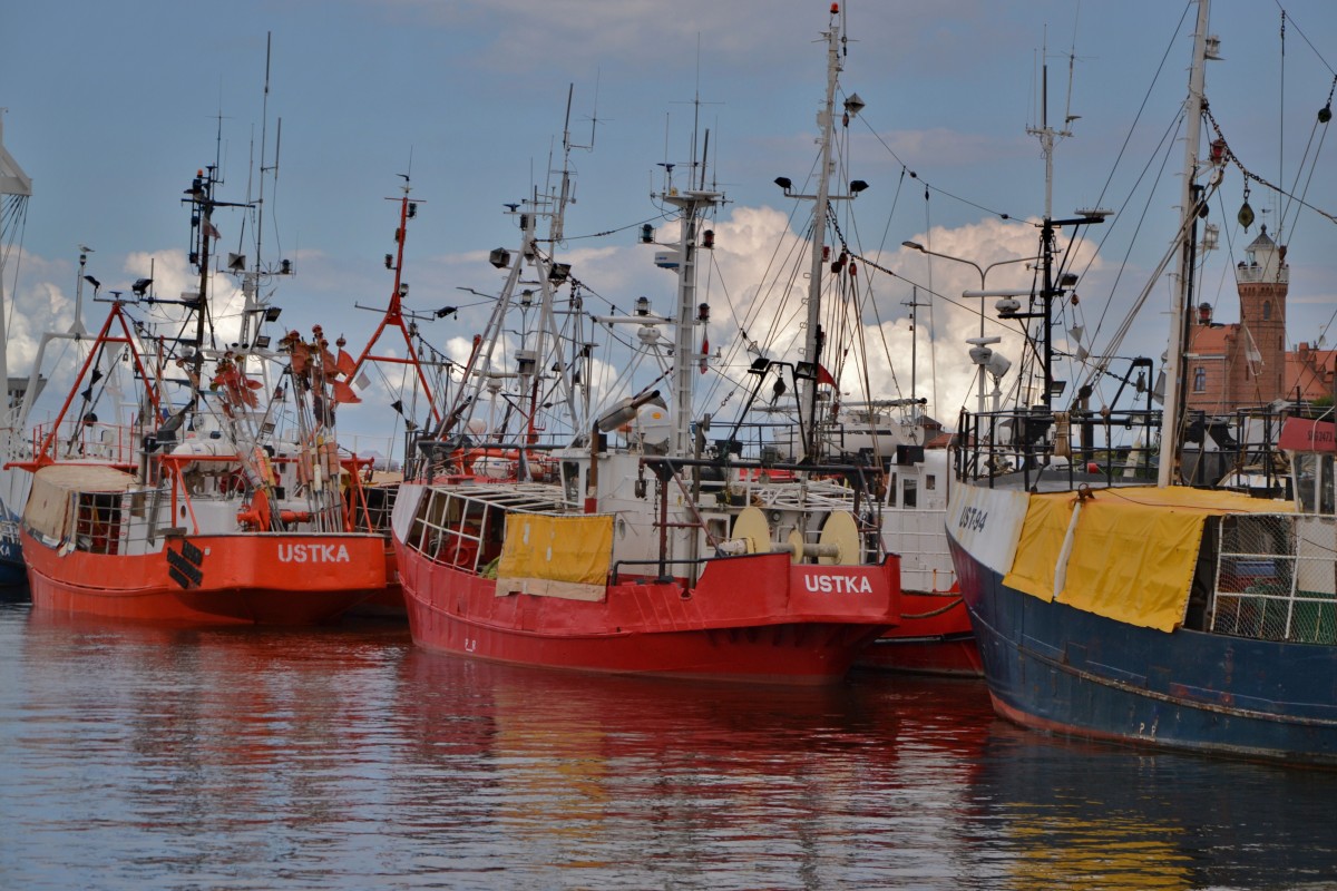 Zdjęcia: Ustka, Wybrzeże Słowińskie, W porcie, POLSKA Zdjęcia: Ustka, Wybrzeże Słowińskie, W porcie, POLSKA