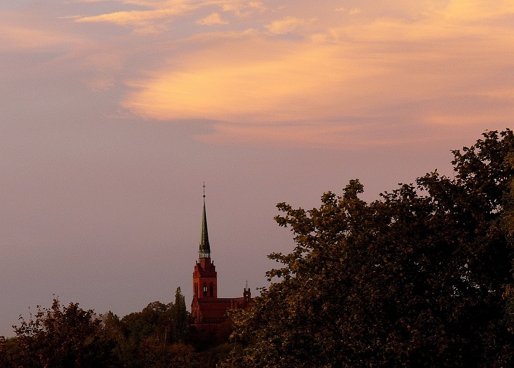Zdjęcia: Nad Odrą, opolskie, Wieczorem po burzy, POLSKA Zdjęcia: Nad Odrą, opolskie, Wieczorem po burzy, POLSKA