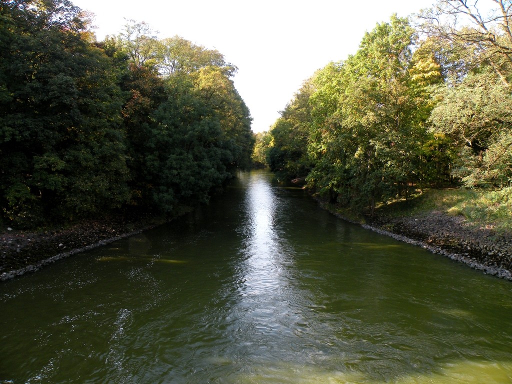 Zdjęcia: Turawa, opolskie, Rzeka Mała Panew, za tamą, POLSKA Zdjęcia: Turawa, opolskie, Rzeka Mała Panew, za tamą, POLSKA