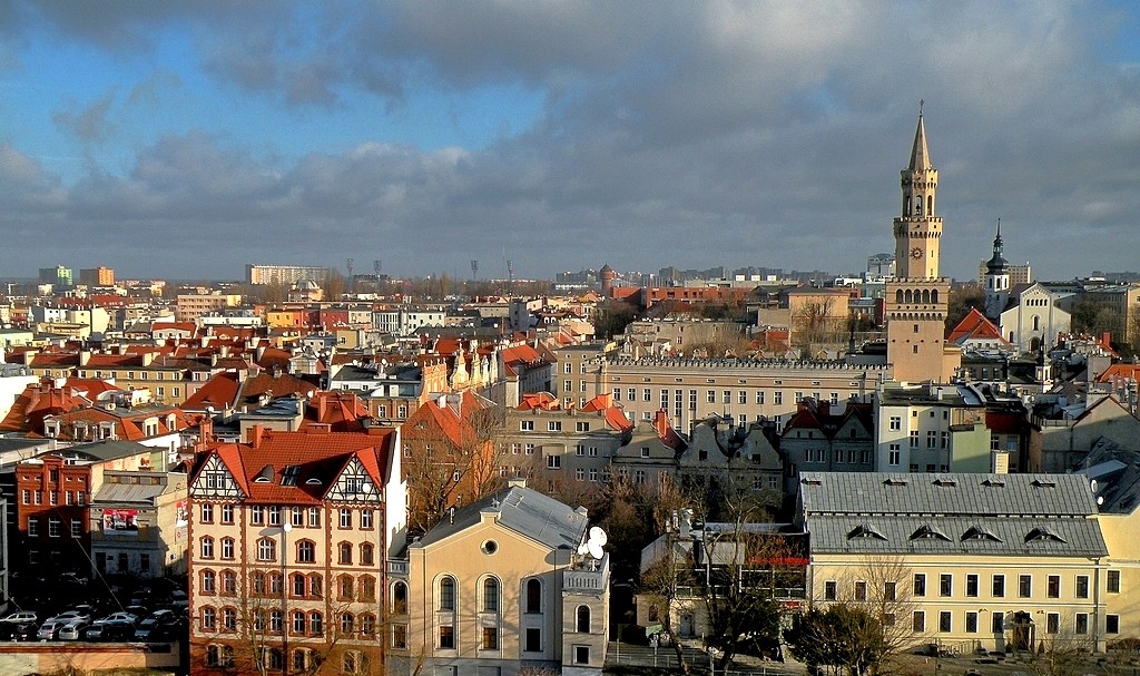 Zdjęcia: Opole, opolskie, Jeszcze jeden widok, z Wieży Piastowskiej, POLSKA Zdjęcia: Opole, opolskie, Jeszcze jeden widok, z Wieży Piastowskiej, POLSKA