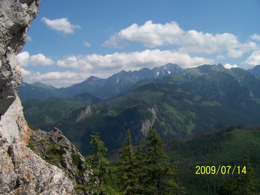 Zdjęcia: Tatry Wysokie Polskie, Widok z Gęsiej Szyi, POLSKA Zdjęcia: Tatry Wysokie Polskie, Widok z Gęsiej Szyi, POLSKA