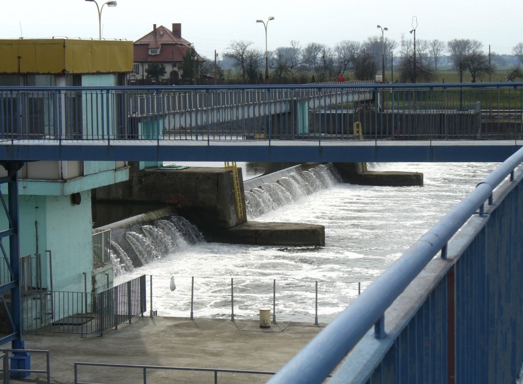 Zdjęcia: Groszowice, opolskie, Stopień wodny i śluza na Odrze, POLSKA Zdjęcia: Groszowice, opolskie, Stopień wodny i śluza na Odrze, POLSKA