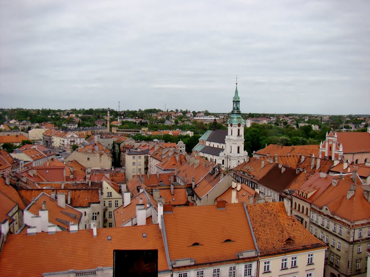 Zdjęcia: Kalisz, województwo wielkopolskie, Widok z wieży ratusza, POLSKA Zdjęcia: Kalisz, województwo wielkopolskie, Widok z wieży ratusza, POLSKA