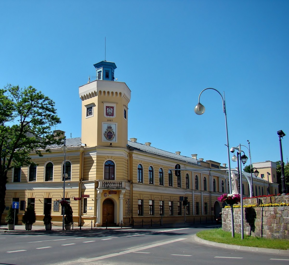Zdjęcia: Radomsko, województwo łódzkie, Ratusz z 1857 roku, POLSKA Zdjęcia: Radomsko, województwo łódzkie, Ratusz z 1857 roku, POLSKA