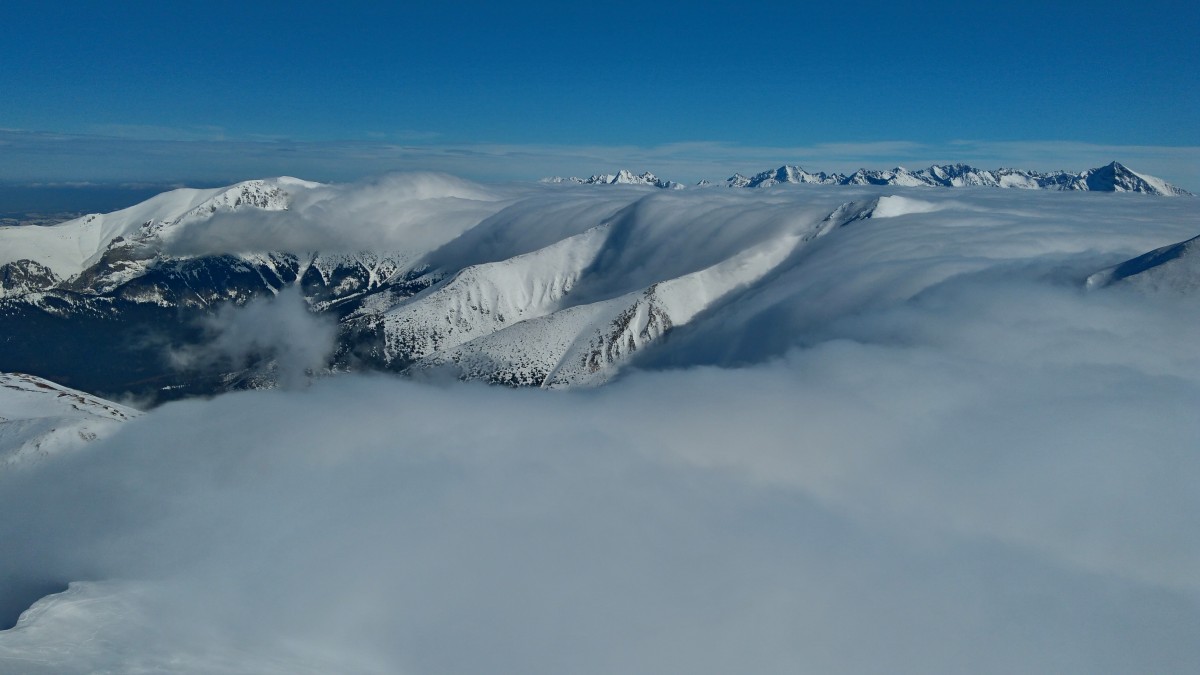 Zdjęcia: Starorobosiański ., tatry zachodnie, dywany chmur..., POLSKA Zdjęcia: Starorobosiański ., tatry zachodnie, dywany chmur..., POLSKA