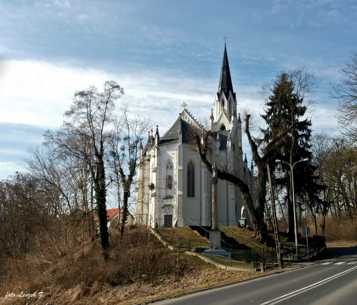 Zdjęcia: Jabłonowo Pom., woj. Kujawsko Pomorskie., Jabłonowo Zamek - kościół św. Wojciecha., POLSKA Zdjęcia: Jabłonowo Pom., woj. Kujawsko Pomorskie., Jabłonowo Zamek - kościół św. Wojciecha., POLSKA