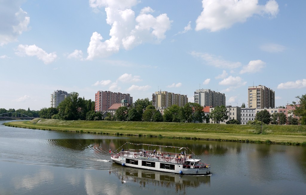 Zdjęcia: Nad Odrą, opolskie, Opolanin na wodzie, POLSKA Zdjęcia: Nad Odrą, opolskie, Opolanin na wodzie, POLSKA