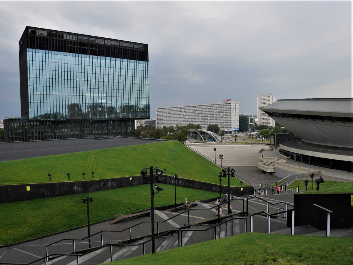 Zdjęcia: Za Spodkiem jest punkt widokowy, Śląsk, Katowice, POLSKA Zdjęcia: Za Spodkiem jest punkt widokowy, Śląsk, Katowice, POLSKA