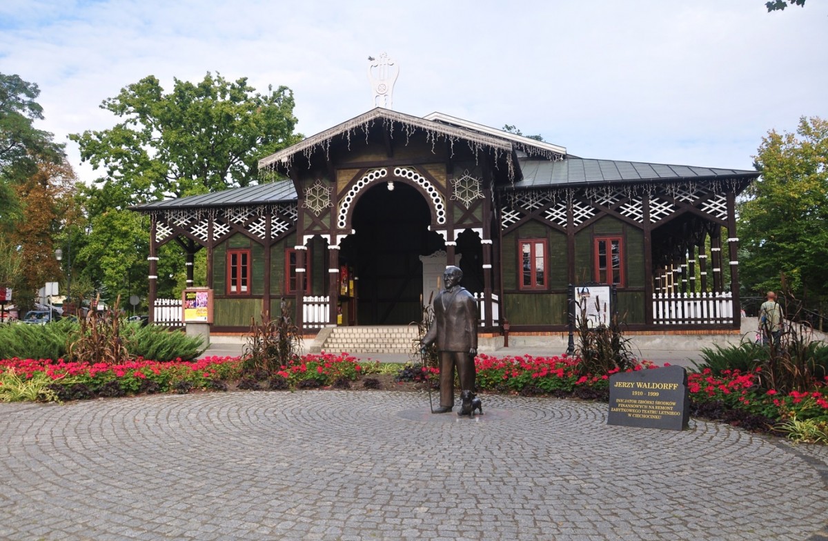 Zdjęcia: Ciechocinek, kujawsko-pomorskie, Teatr letni z 1891 roku w Ciechocinku, POLSKA Zdjęcia: Ciechocinek, kujawsko-pomorskie, Teatr letni z 1891 roku w Ciechocinku, POLSKA