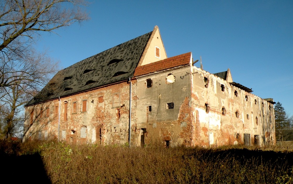 Zdjęcia: Siestrzechowice, opolskie, Tyły pałacu, POLSKA Zdjęcia: Siestrzechowice, opolskie, Tyły pałacu, POLSKA