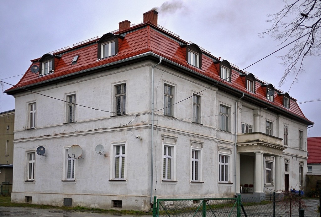 Zdjęcia: Boleścin, dolnośląskie, Pałac od strony ganku., POLSKA Zdjęcia: Boleścin, dolnośląskie, Pałac od strony ganku., POLSKA