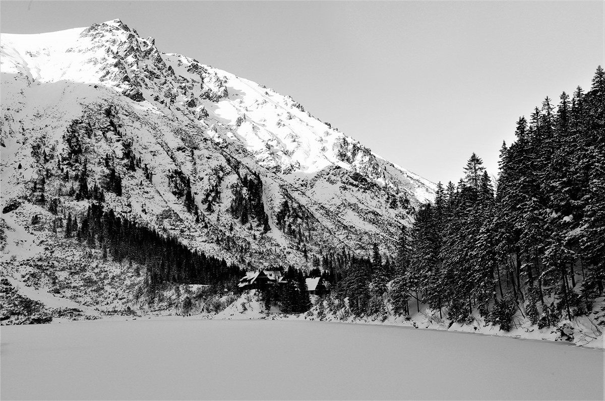 Zdjęcia: Morskie Oko, Tatry, Pewnej zimy, POLSKA Zdjęcia: Morskie Oko, Tatry, Pewnej zimy, POLSKA