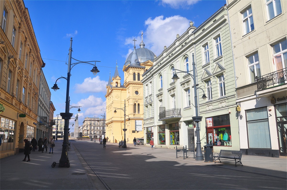 Zdjęcia: Łódź, łódzkie, Ulica Piotrkowska, POLSKA Zdjęcia: Łódź, łódzkie, Ulica Piotrkowska, POLSKA