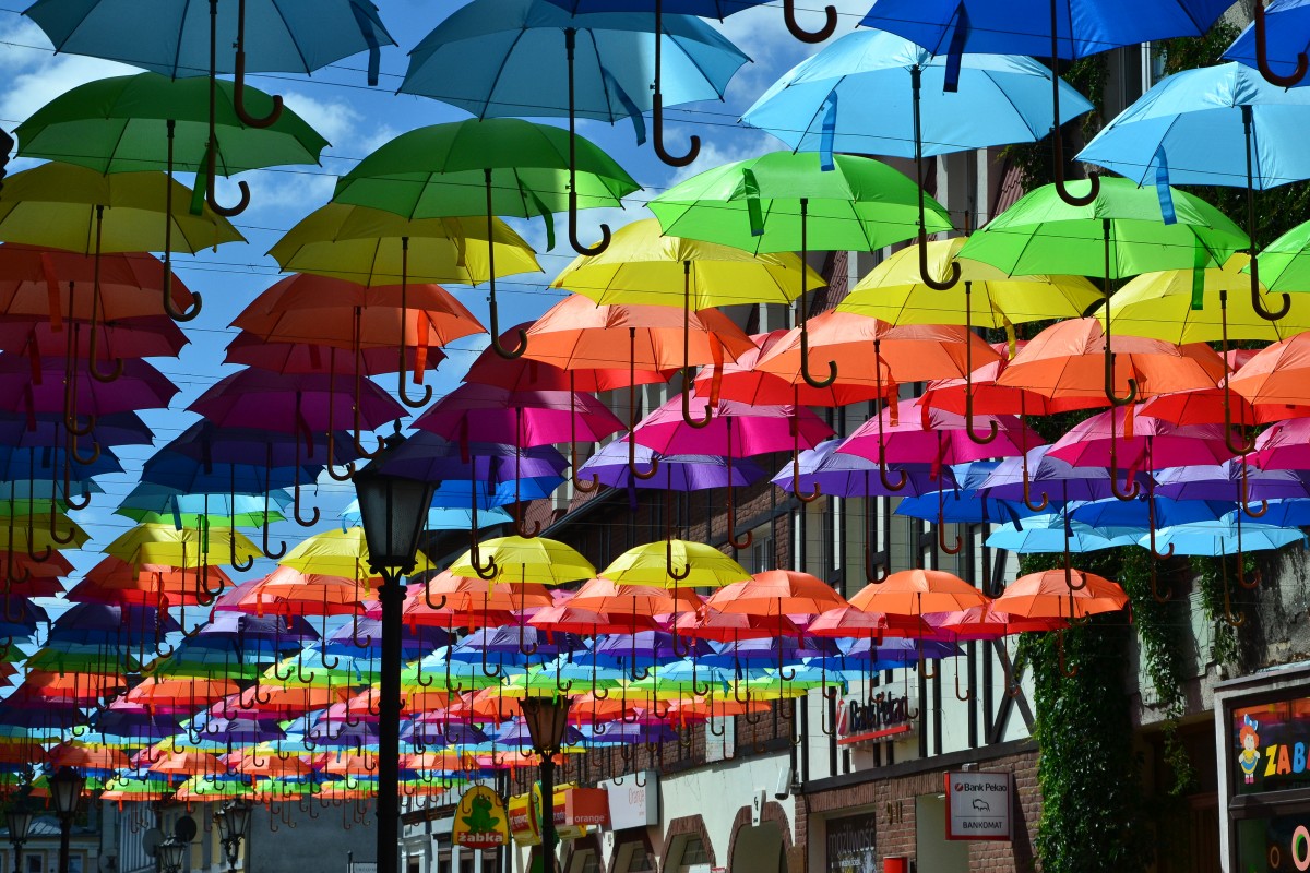 Zdjęcia: Połczyn Zdrój, Zachodniopomorskie, Parasolki, POLSKA Zdjęcia: Połczyn Zdrój, Zachodniopomorskie, Parasolki, POLSKA