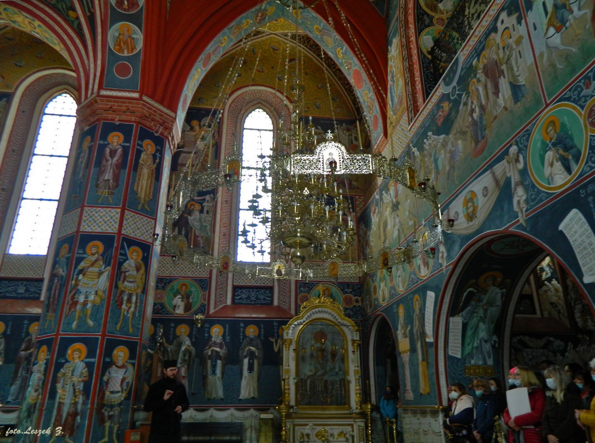 Zdjęcia: pow.białostocki., woj.podlaskie., Supraśl - Cerkiew Zwiastowania - wnętrze., POLSKA Zdjęcia: pow.białostocki., woj.podlaskie., Supraśl - Cerkiew Zwiastowania - wnętrze., POLSKA