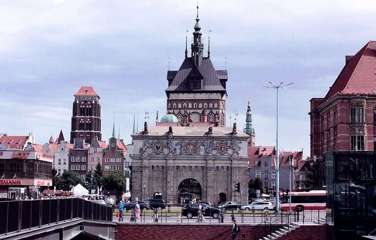 Zdjęcia: Gdańsk, Pomorze, Gdańsk. Brama Wyżynna., POLSKA Zdjęcia: Gdańsk, Pomorze, Gdańsk. Brama Wyżynna., POLSKA