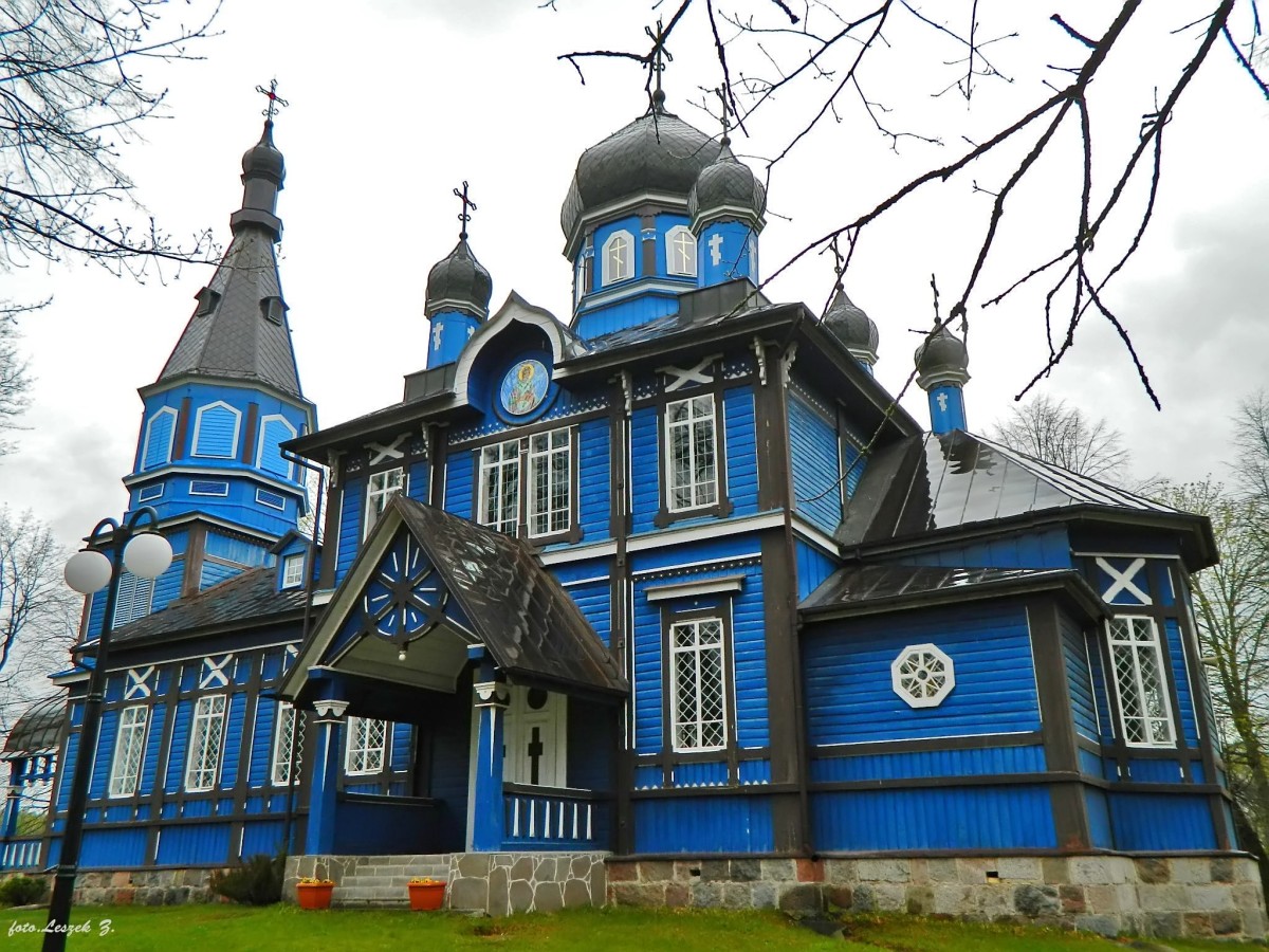 Zdjęcia: pow. hajnowski., woj.podlaskie., Puchły -  cerkiew Opieki Matki Bożej., POLSKA Zdjęcia: pow. hajnowski., woj.podlaskie., Puchły -  cerkiew Opieki Matki Bożej., POLSKA