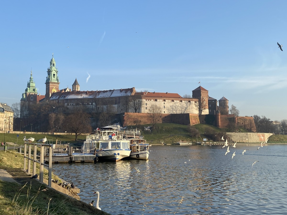 Zdjęcia: Kraków , Kraków , Wawel w całej okazałości , POLSKA Zdjęcia: Kraków , Kraków , Wawel w całej okazałości , POLSKA