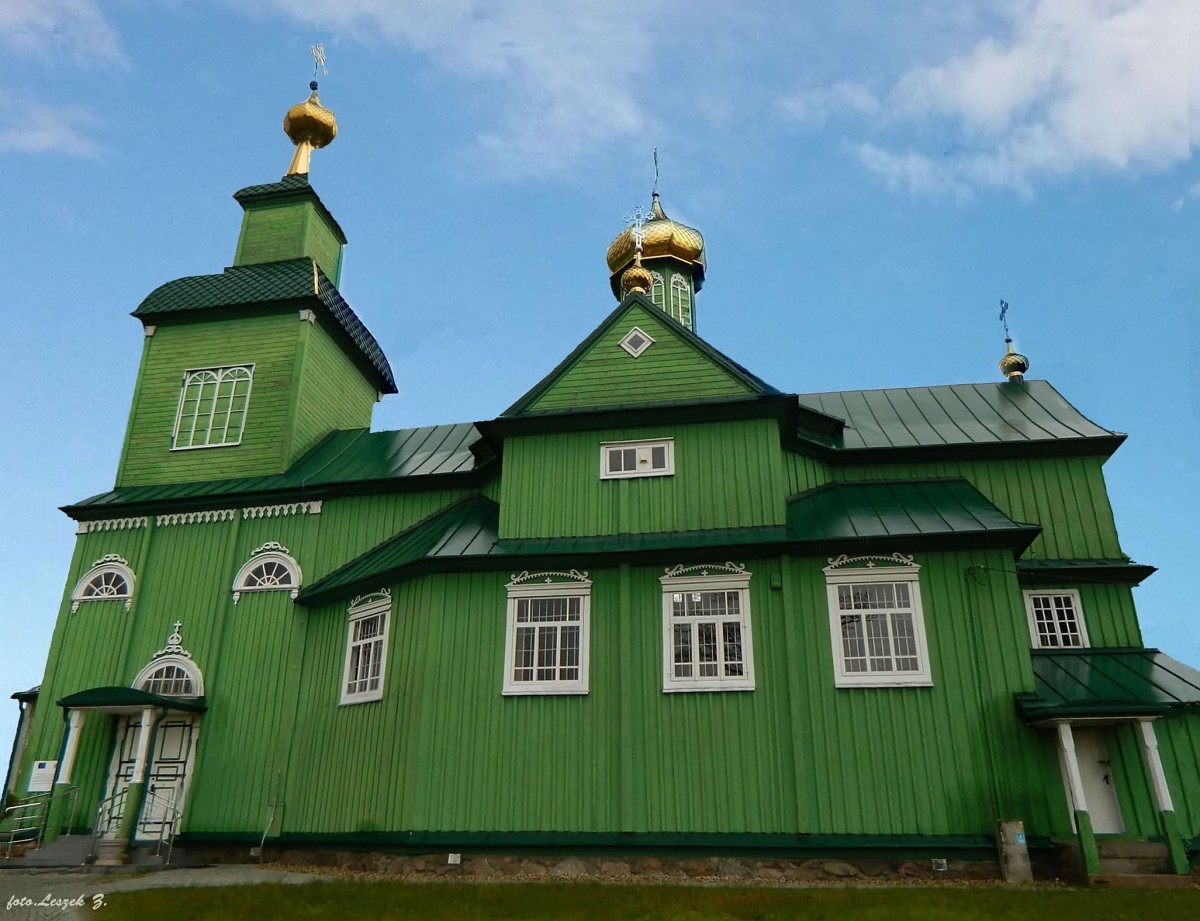 Zdjęcia: pow. hajnowski., woj.podlaskie., Trześcianka - cerkiew św. Michała Archanioła., POLSKA Zdjęcia: pow. hajnowski., woj.podlaskie., Trześcianka - cerkiew św. Michała Archanioła., POLSKA