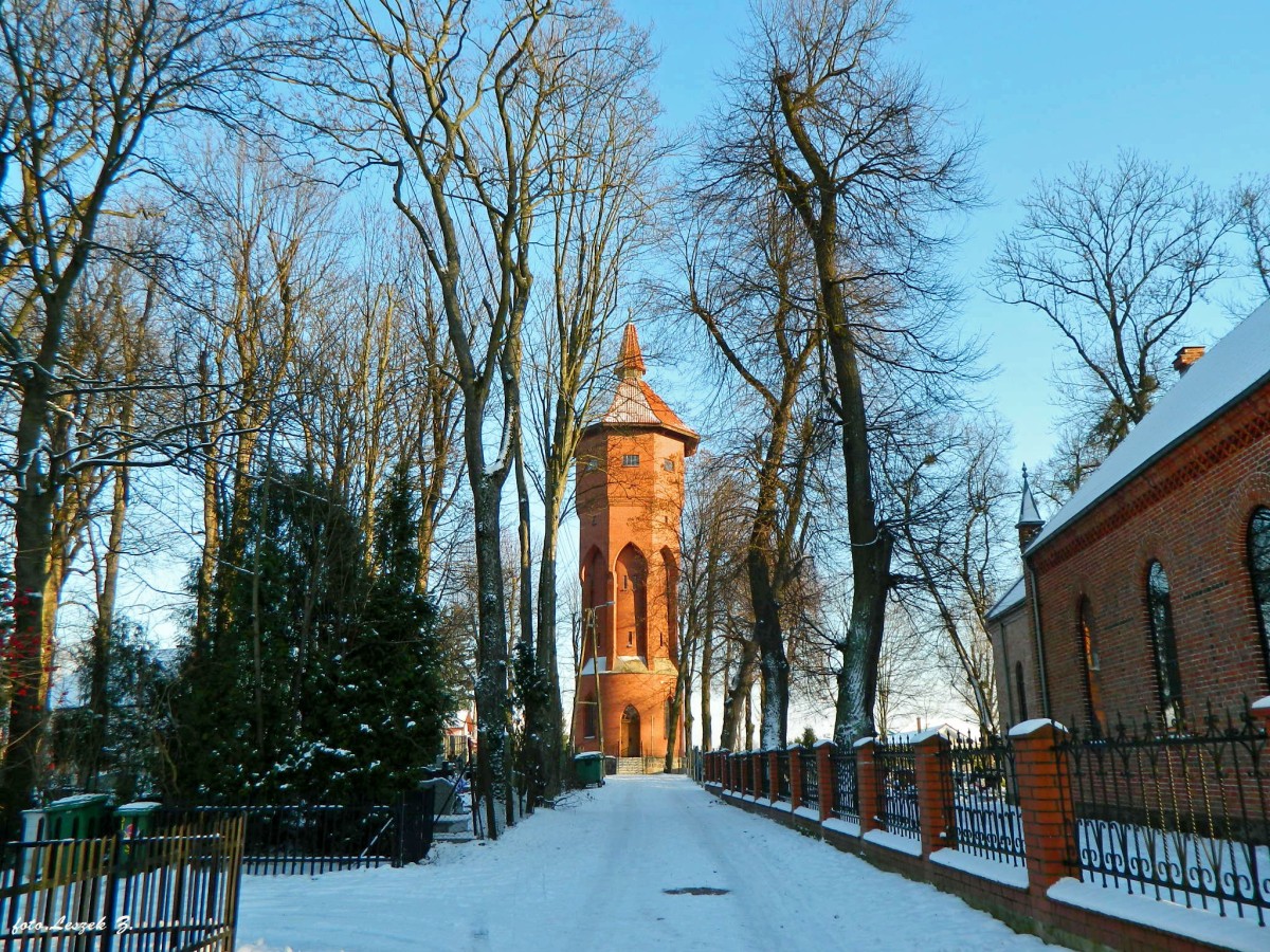 Zdjęcia: pow.elbląski., warmińsko-mazurskie., Pasłęk - wieża ciśnień., POLSKA Zdjęcia: pow.elbląski., warmińsko-mazurskie., Pasłęk - wieża ciśnień., POLSKA