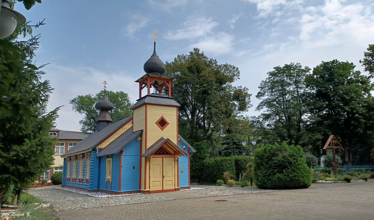 Zdjęcia: Ciechocinek., woj, kujawsko-pomorskie., Cerkiew polowa św. Michała Archanioła., POLSKA Zdjęcia: Ciechocinek., woj, kujawsko-pomorskie., Cerkiew polowa św. Michała Archanioła., POLSKA