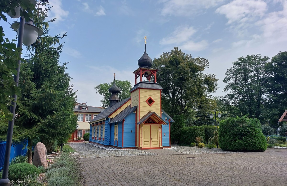 Zdjęcia: Ciechocinek., woj, kujawsko-pomorskie., Cerkiew polowa św. Michała Archanioła., POLSKA Zdjęcia: Ciechocinek., woj, kujawsko-pomorskie., Cerkiew polowa św. Michała Archanioła., POLSKA