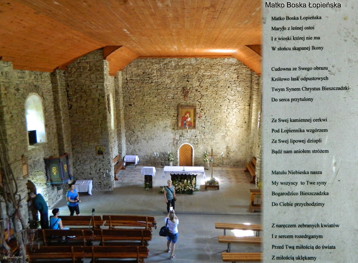 Zdjęcia: Łopienka., woj.podkarpackie., Cerkiew św. Paraskewy Męczennicy - ołtarz główny., POLSKA Zdjęcia: Łopienka., woj.podkarpackie., Cerkiew św. Paraskewy Męczennicy - ołtarz główny., POLSKA