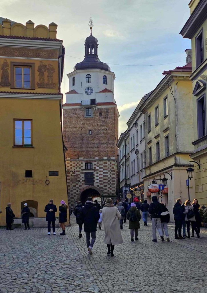 Zdjęcia: Lublin, Lubelszczyzna, Brama Krakowska od strony starówki, POLSKA Zdjęcia: Lublin, Lubelszczyzna, Brama Krakowska od strony starówki, POLSKA