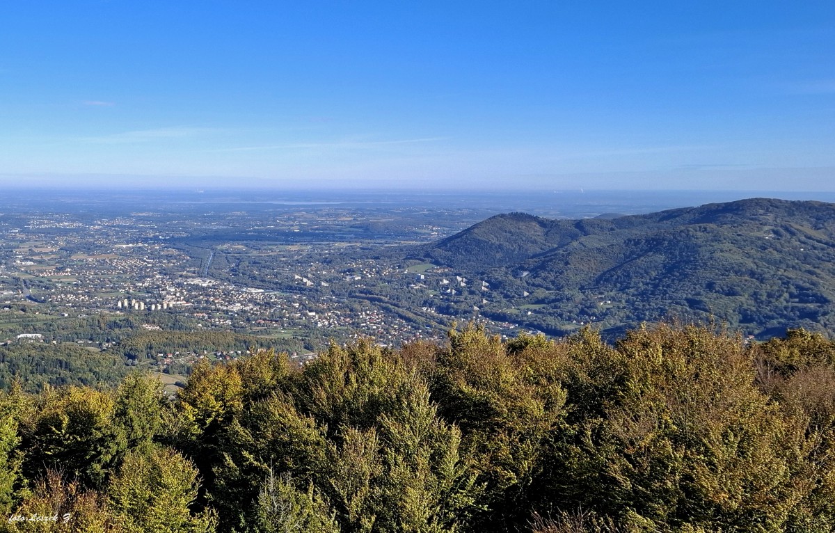 Zdjęcia: Szczyt Czantorii., Beskid Śląski., Ustroń z Czantorii., POLSKA Zdjęcia: Szczyt Czantorii., Beskid Śląski., Ustroń z Czantorii., POLSKA