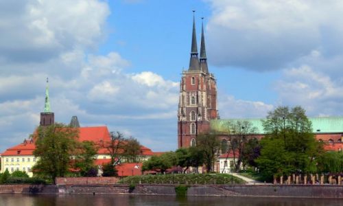 Zdjecie POLSKA / DOLNY LSK / OSTRW TUMSKI- KATEDRA W.JANA CHRZCICLELA / WROCAW-1