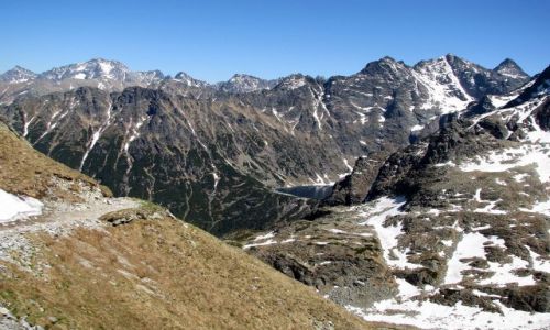 Zdjcie POLSKA / Tatry Wysokie / Szpiglasowy Wierch 2172 m. n. p. m. / Widok ze Szpiglasowego